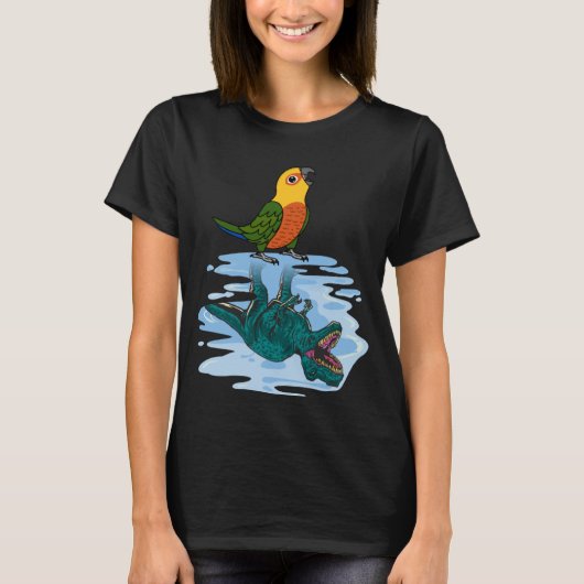 Parrot & Rex Reflection I Jenday Construction T-Shirt (Vorderseite)