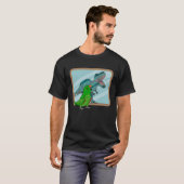 Parrot & Rex Reflection I Male Eclectus T-Shirt (Vorne ganz)