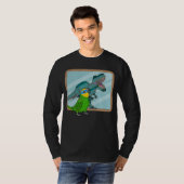 Parrot & Rex Reflection I Orange winged Amazon T-Shirt (Vorne ganz)