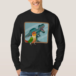 Parrot & Rex Spiegelung I Grünwang-Pineapple-Co T-Shirt