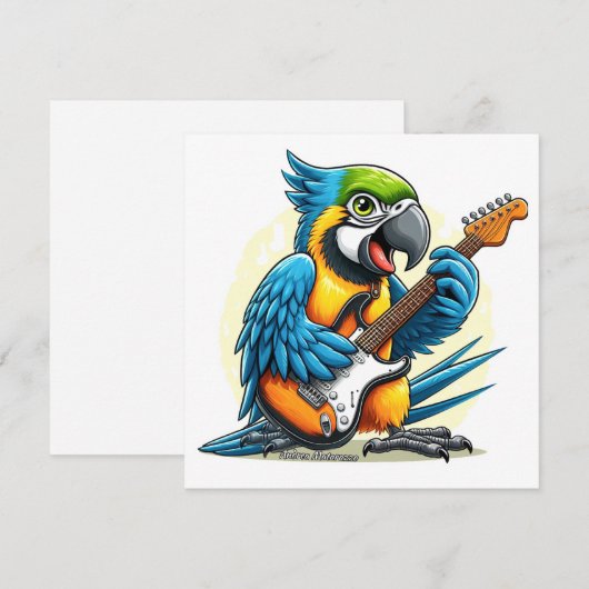 Parrot Rock Music (Vorne/Hinten)