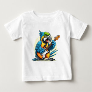 Parrot Rock Music Baby T-shirt