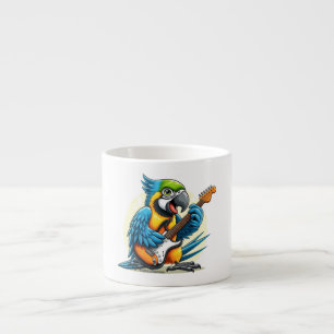 Parrot Rock Music Espressotasse