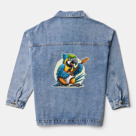 Parrot Rock Music Jeansjacke (Rückseite)