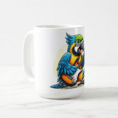 Parrot Rock Music Kaffeetasse (Vorderseite Links)