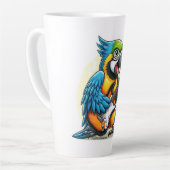 Parrot Rock Music Milchtasse (Linke Ecke)