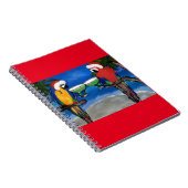 Parrot Santa Notizblock (Rechte Seite)