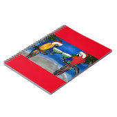 Parrot Santa Notizblock (Linke Seite)