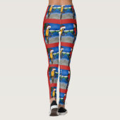 Parrot Santas Leggings (Rückseite)