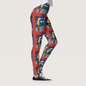 Parrot Santas Leggings (Rechts)