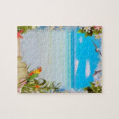 Parrot Seagull Beach Szene Puzzle (Horizontal)