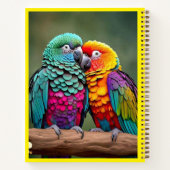 "Parrot Serenity Found" Notizblock (Rückseite)