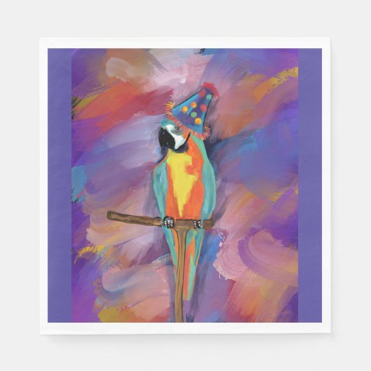 PARROT SERVIETTE (Vorderseite)