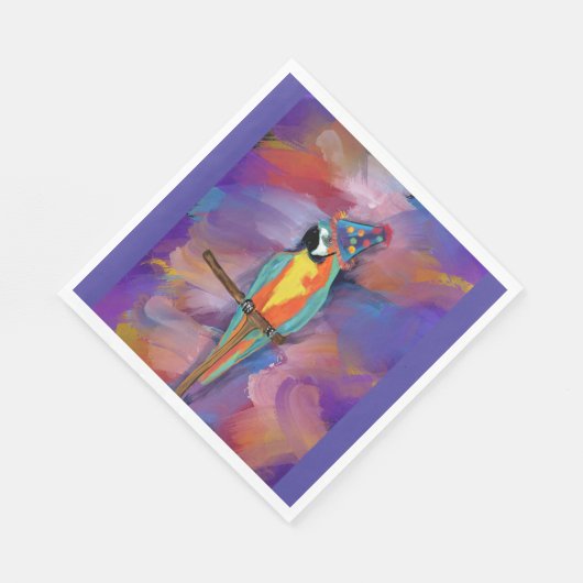 PARROT SERVIETTE (Ecke)
