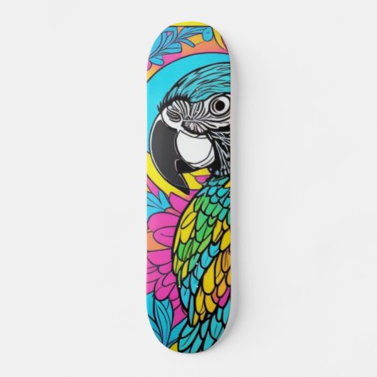 Parrot Skateboard (Vorderseite)