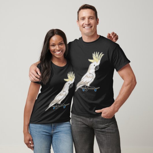 Parrot Skater Skateboard T-Shirt (Unisex)
