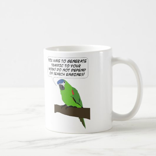 Parrot Speech Kaffeetasse (Rechts)