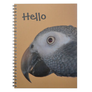 Parrot Spiral Notebook Notizblock