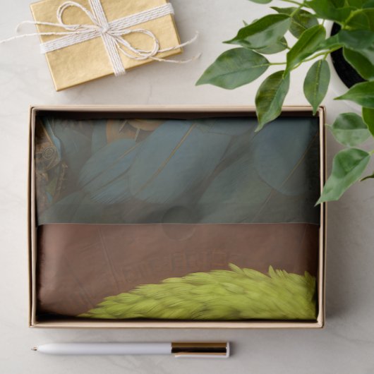 Parrot Steampunk 4 Decoupage Paper Seidenpapier (Geschenk)