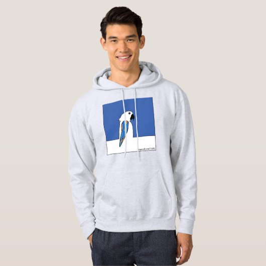 Parrot Sweatshirt Blue (Vorne ganz)