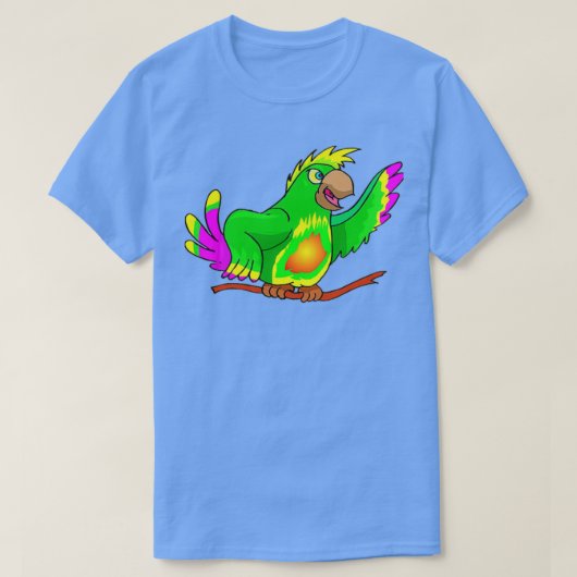 Parrot Talking Bird T-Shirt (Design vorne)