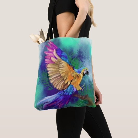 Parrot Tote Bag Tasche (Von Nahem)
