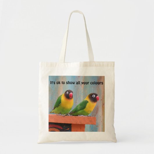 Parrot Tote Bag Tragetasche (Vorne)