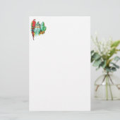 Parrot Trio Briefpapier (Stehend Vorderseite)