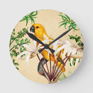 PARROT TROPICAL BIRD 9 RUNDE WANDUHR