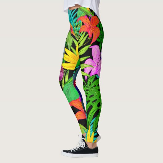 PARROT TROPICAL BIRD LEGGINGS (Links)