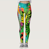 PARROT TROPICAL BIRD LEGGINGS (Vorderseite)