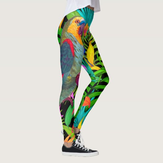 PARROT TROPICAL BIRD LEGGINGS (Rechts)