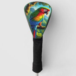 Parrot Tropical Macaw "Bird Lover" Golf Headcover