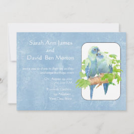 Parrot Tropical Nature Wedding Einladung
