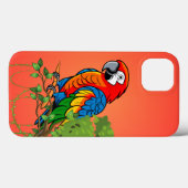 Parrot Tropical Phone Case (Rückseite (Horizontal))