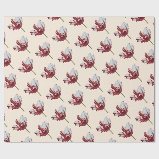 Parrot Tulip  Geschenkpapier (Flach)