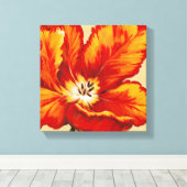 Parrot Tulip I Leinwanddruck (Insitu (Holzboden))