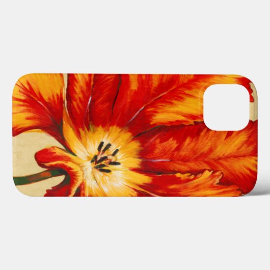 Parrot Tulip II Case-Mate iPhone Hülle (Rückseite (Horizontal))