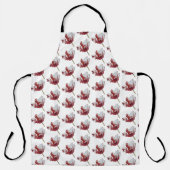 Parrot Tulip long Schürze (Vorderseite)