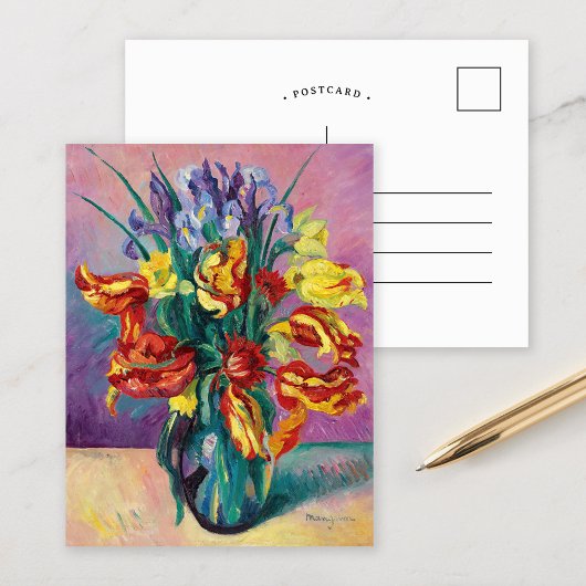 Parrot Tulips | Henri Manguin Postkarte