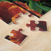 "Parrot Tulips Triptych" Puzzle (Seite)