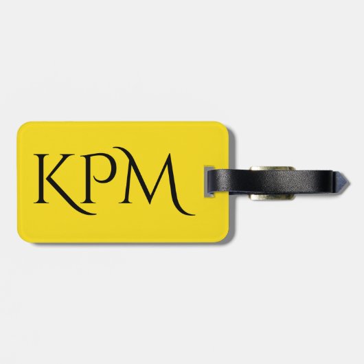 Parrot und Margarita Gepäcktasche - Sehen Sie zurü Gepäckanhänger (Rückseite horizontal)