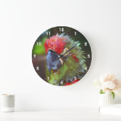 Parrot Wall Clocks Große Wanduhr (Zuhause)