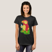 Parrot-Wasserflasche T-Shirt (Vorne ganz)