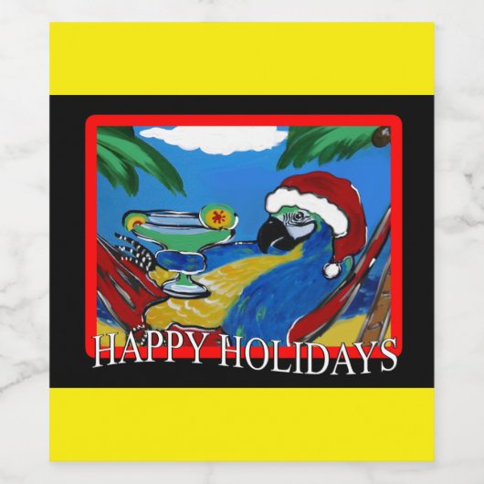 PARROT WEINETIKETT (Einzelnes Label)