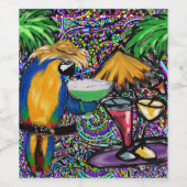 PARROT WEINETIKETT (Einzelnes Label)