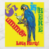 PARROT WEINETIKETT (Einzelnes Label)