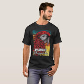 Parrot Whisperer Animal Nature Birdwatcher Zooke T-Shirt (Vorne ganz)