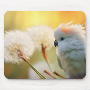 Parrot Wild Bird Animal Tranquile Peace Mousepad