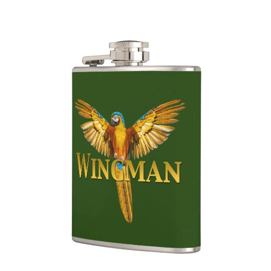 Parrot Wingman Flachmann (Links)
